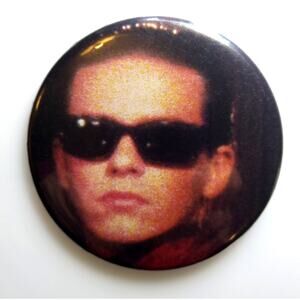 Duran Duran Andy Taylor Vintage 1980's Badge Button Pin Pop Rock New Wave LARGE